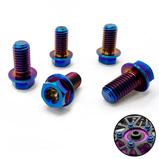 Titanium Sprocket Bolts (5 Pack) for Sur-Ron, E-Ride PRO & Talaria - Howling Moto