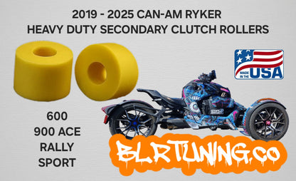 CAN-AM RYKER HEAVY DUTY SECONDARY CLUTCH ROLLERS - Howling Moto