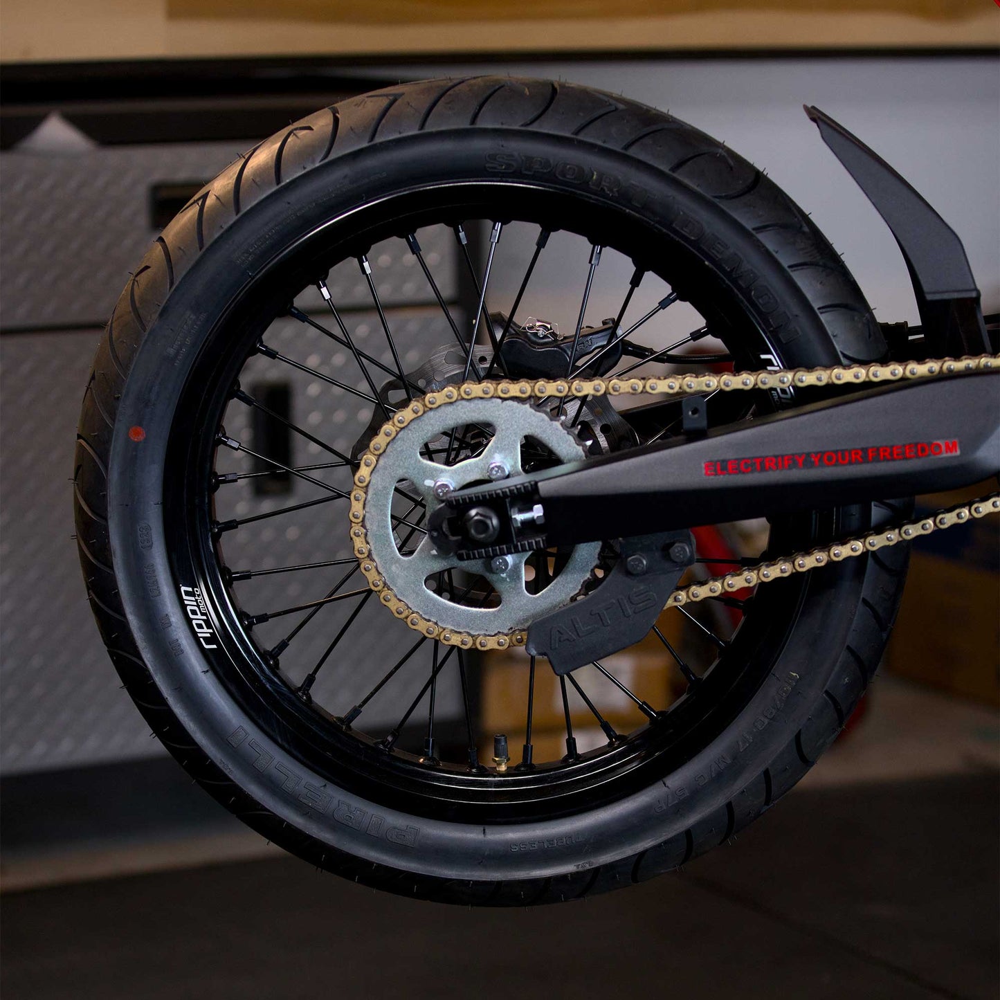 Blackline Supermoto Wheelset for Talaria MX3/MX4/XXX