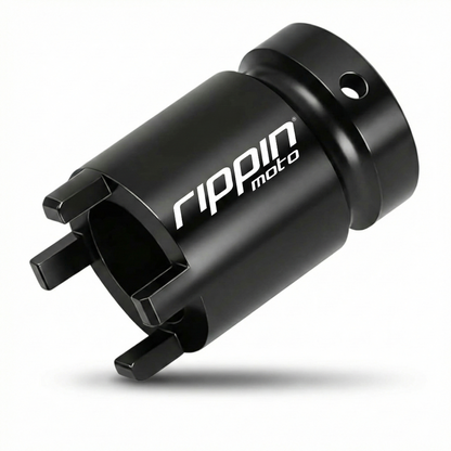 4-Pin Jackshaft & Swing Arm Lock Nut Socket — 1/2" Drive