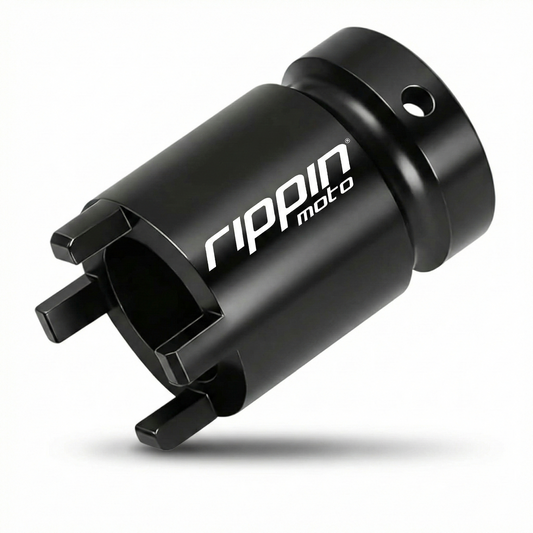 4-Pin Jackshaft & Swing Arm Lock Nut Socket — 1/2" Drive