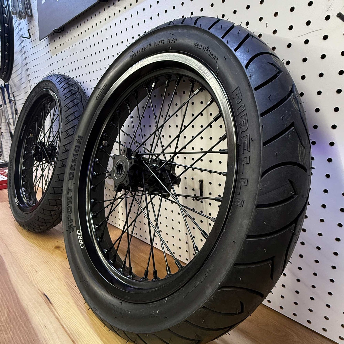 17/17" Blackline Supermoto Wheelset for Surron LBX / E-Ride PRO SS 2.0 - Howling Moto
