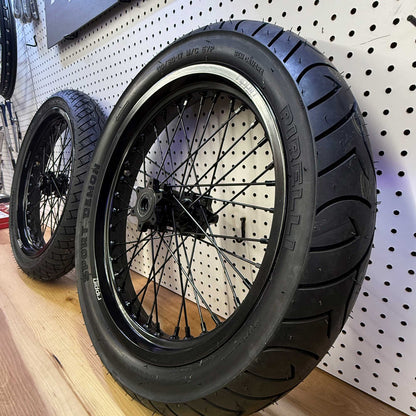 17/17" Blackline Supermoto Wheelset for Surron LBX / E-Ride PRO SS 2.0 - Howling Moto