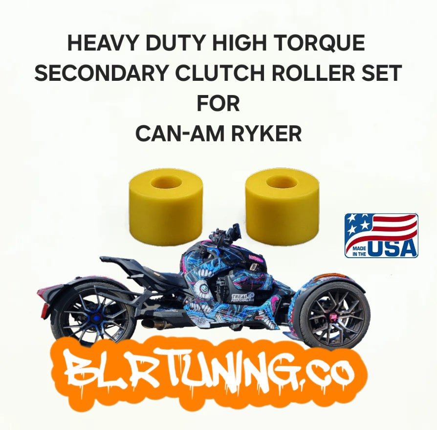 CAN-AM RYKER HEAVY DUTY SECONDARY CLUTCH ROLLERS - Howling Moto