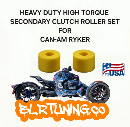 CAN-AM RYKER HEAVY DUTY SECONDARY CLUTCH ROLLERS - Howling Moto