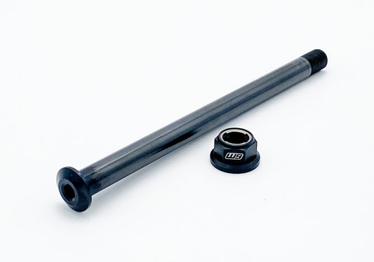 Warp9Racing Light Bee Rear 12.9 Cryo Axle, high-strength alloy with precision machining, shown on a white background.