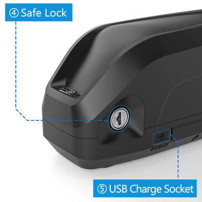 36V14.5AH 0-500W Electric Bicycle Lithium Battery