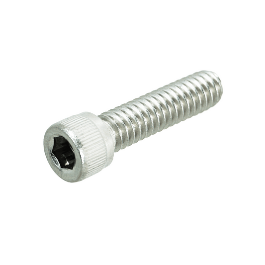 ZSPEC SAE 1/4"- 20 x 1in Socket-Cap Fasteners, Stainless, 10-Pack - Howling Moto
