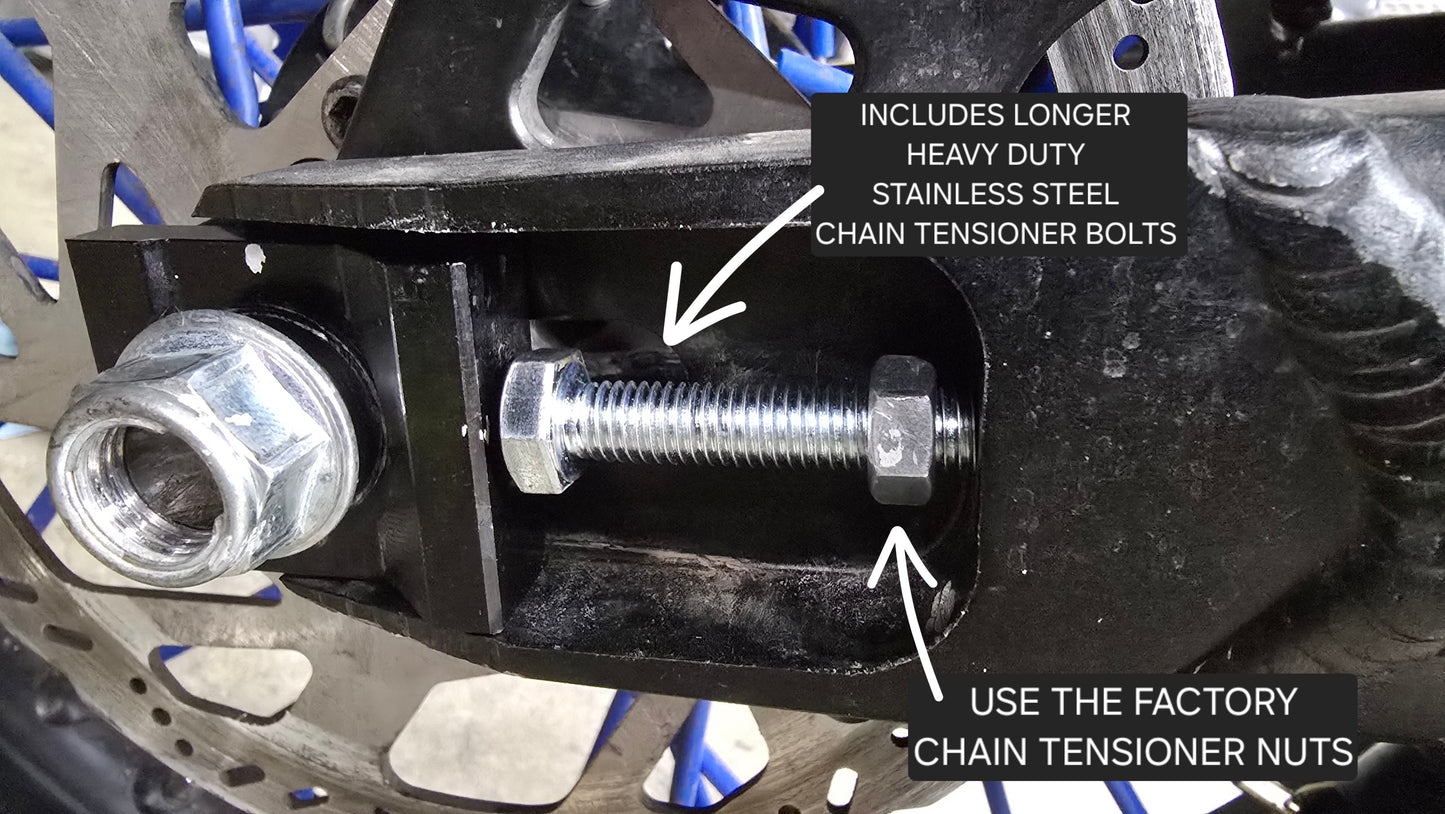 RAWRR MANTIS X 58 TOOTH REAR SPROCKET MAX TORQUE CONVERSION KIT - Howling Moto