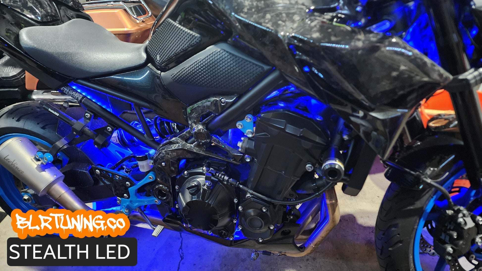 STEALTH LED 13 INCH ADD-ON KIT - Howling Moto