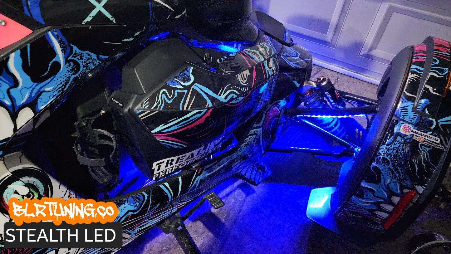 STEALTH LED 5 INCH ADD-ON KIT - Howling Moto