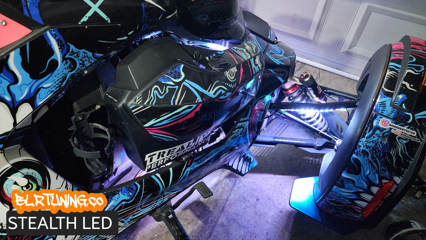 STEALTH LED 5 INCH ADD-ON KIT - Howling Moto