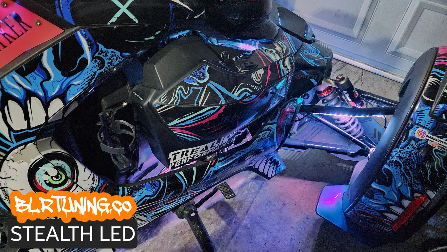 STEALTH LED 5 INCH ADD-ON KIT - Howling Moto