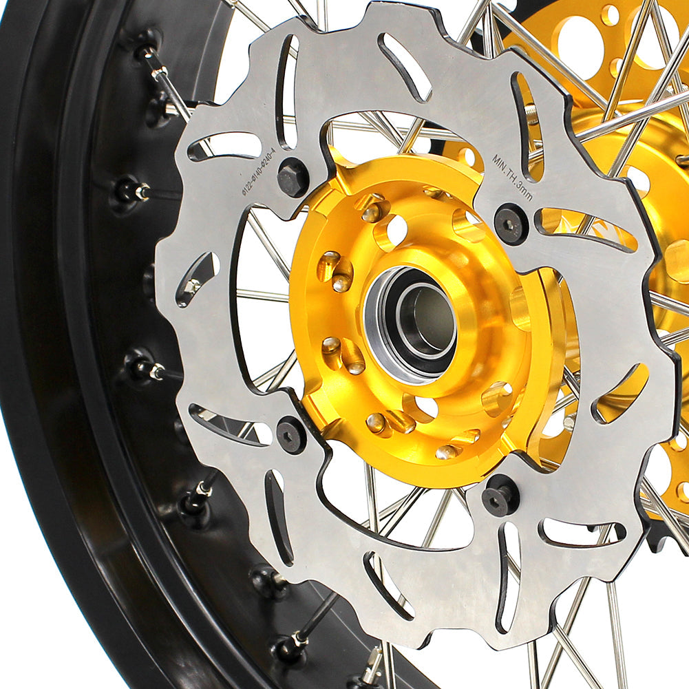 KKE 17Inch Supermoto Dirtbike Wheels For SUZUKI DRZ400SM 2005-2024 - Howling Moto