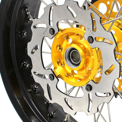 KKE 17Inch Supermoto Dirtbike Wheels For SUZUKI DRZ400SM 2005-2024 - Howling Moto