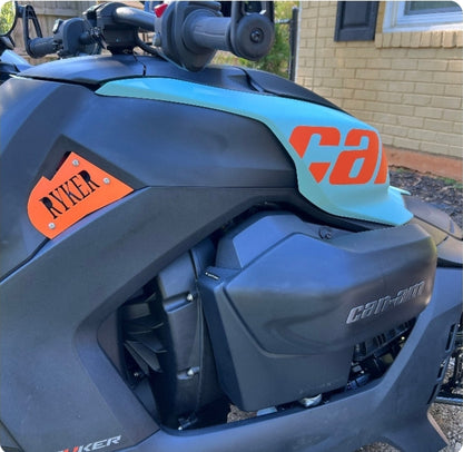 CAN-AM RYKER GAS TANK COVER ACCENT PANELS - Howling Moto