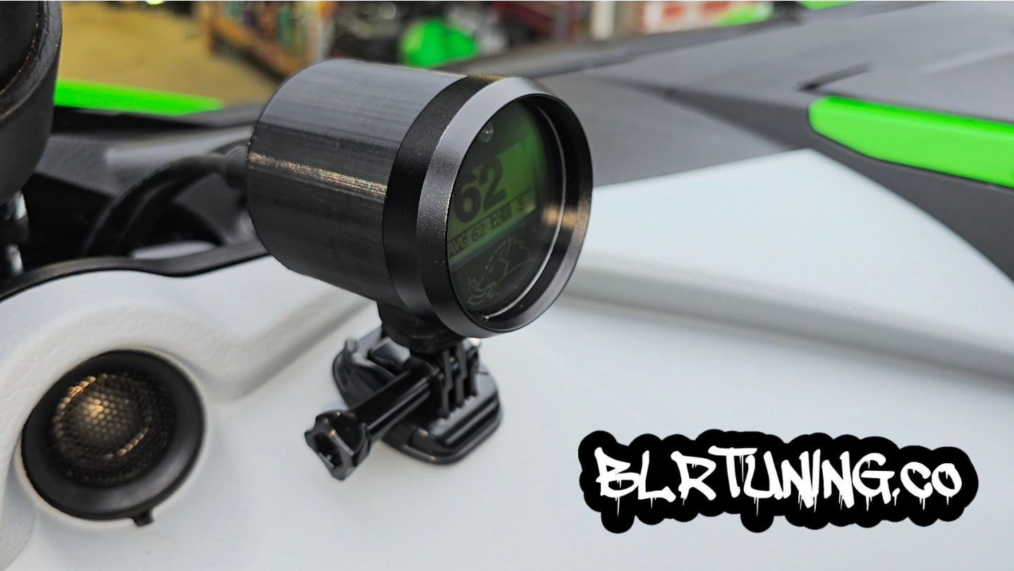 Universal Razorback Gauge ArmorPod – Action - Mount CVT Temp Gauge Holder FITS 3.0 - 3.1 - 3.2 RAZORBACK GAUGES - Howling Moto