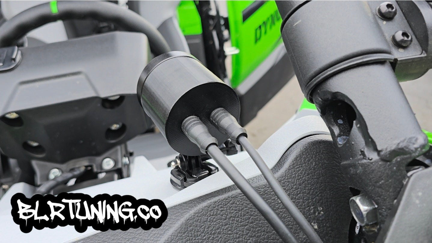 Universal Razorback Gauge ArmorPod – Action - Mount CVT Temp Gauge Holder FITS 3.0 - 3.1 - 3.2 RAZORBACK GAUGES - Howling Moto