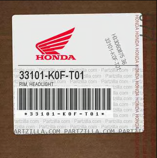 HONDA OEM HEADLIGHT RIM - Howling Moto