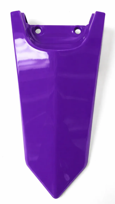 Electro & Co rear fender for ETM RTR in various colors, showcasing a durable motorcycle fender design for all years.