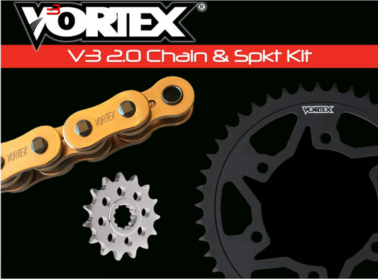Vortex V3 WSS Chain & Sprocket Kit – Kawasaki Ninja 650 (2006–2026)