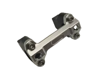 Surron Ultra Bee CNC Bar Mount – Black & Chrome | TB Electric
