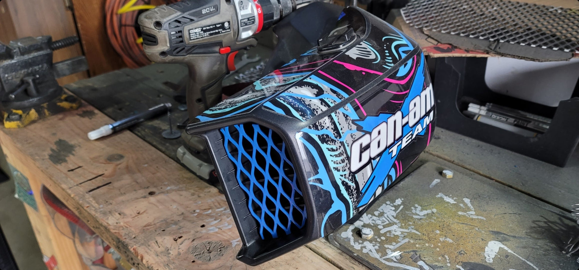 Can-Am Ryker Intake Protective Grills - Howling Moto