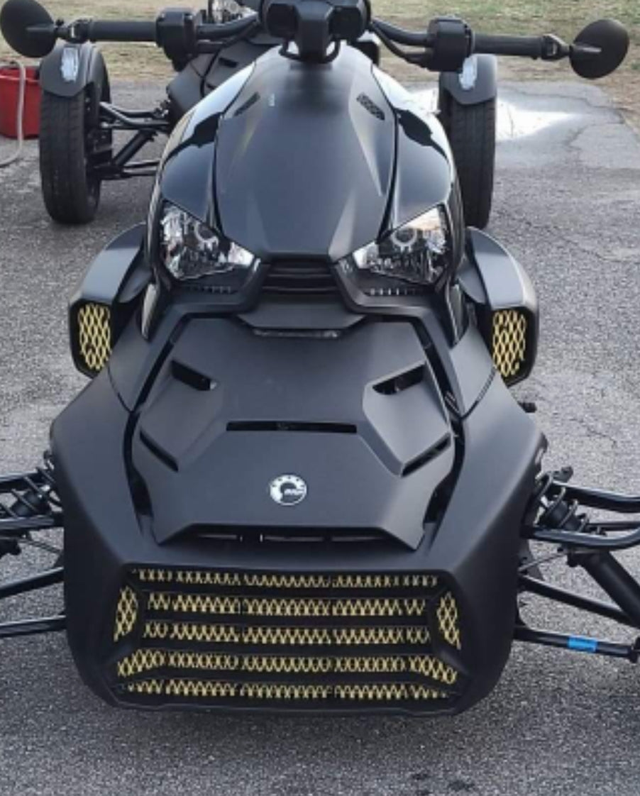 Can-Am Ryker Intake Protective Grills - Howling Moto