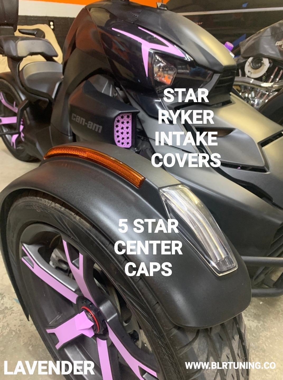 RYKER INTAKE COVERS - Howling Moto