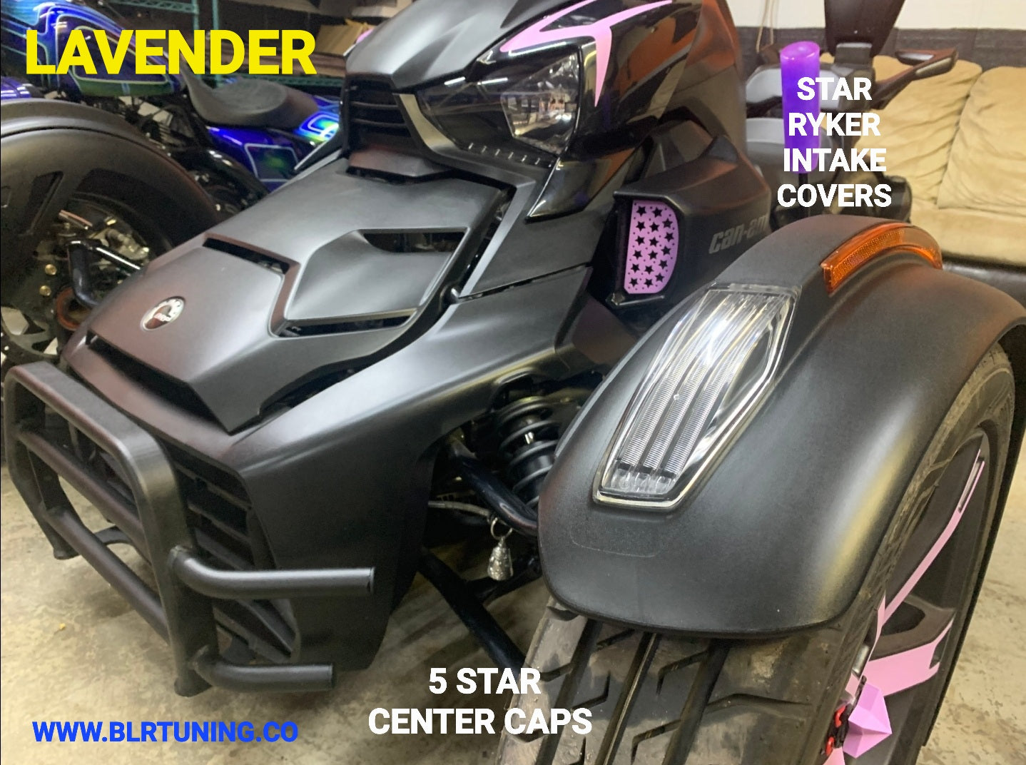 RYKER INTAKE COVERS - Howling Moto