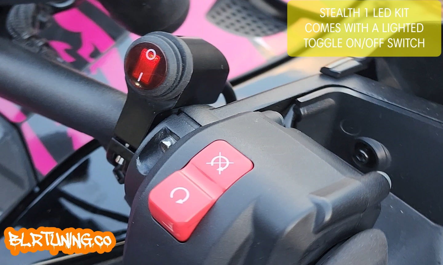 STEALTH 1 LED KIT FOR CAN-AM RYKER - Howling Moto