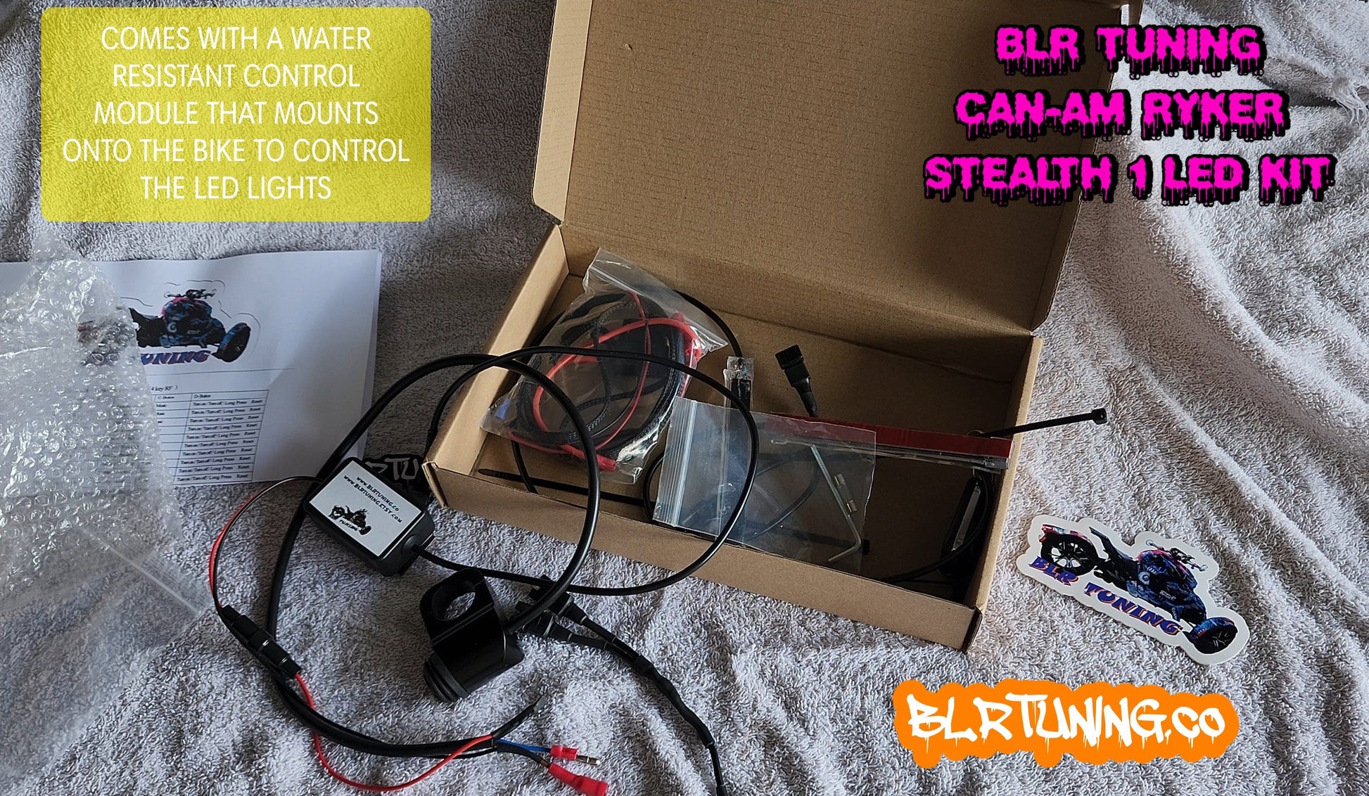 STEALTH 1 LED KIT FOR CAN-AM RYKER - Howling Moto
