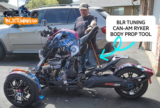 BLR TUNING BODY PROP TOOL FOR CAN-AM RYKER SPYDER OR ANY MOTORCYCLE - Howling Moto
