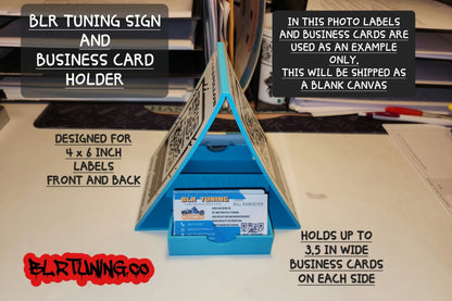 BLR TUNING SIGN AND BUSINESS CARD HOLDER - Howling Moto