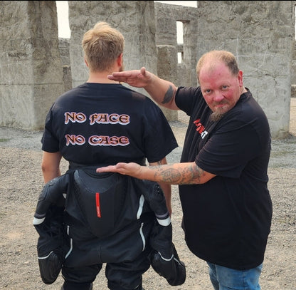NO FACE NO CASE T-SHIRT BY BLR TUNING - Howling Moto