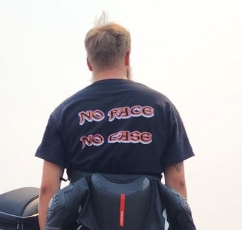 NO FACE NO CASE T-SHIRT BY BLR TUNING - Howling Moto