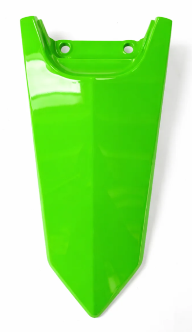 Electro & Co rear fender for ETM RTR in various colors, showcasing a close-up of the durable motorcycle fender design.