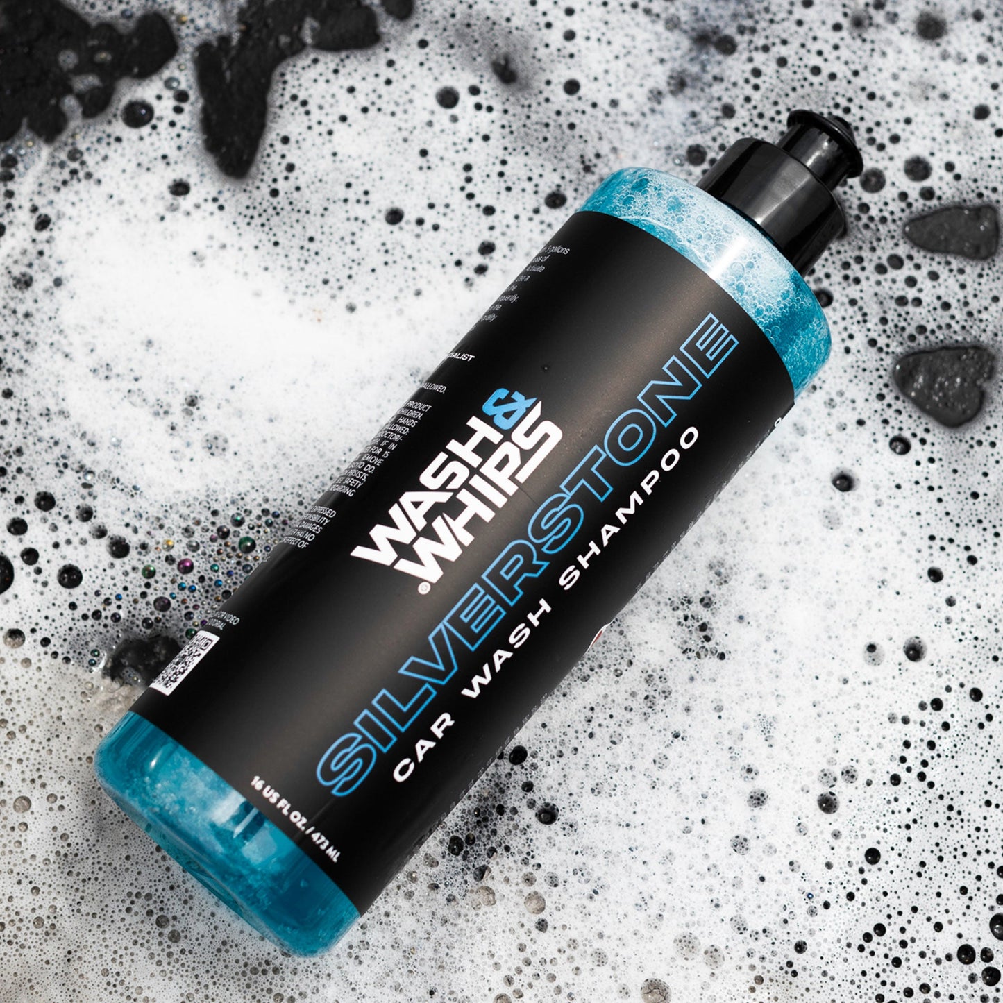 WASH & WHIPS Car Wash Kit - 3-Gallon Bucket with Particle Interceptor Trap, Shampoo, Chenille Mitt & Microfiber Soft Towel, 5pcs - Howling Moto