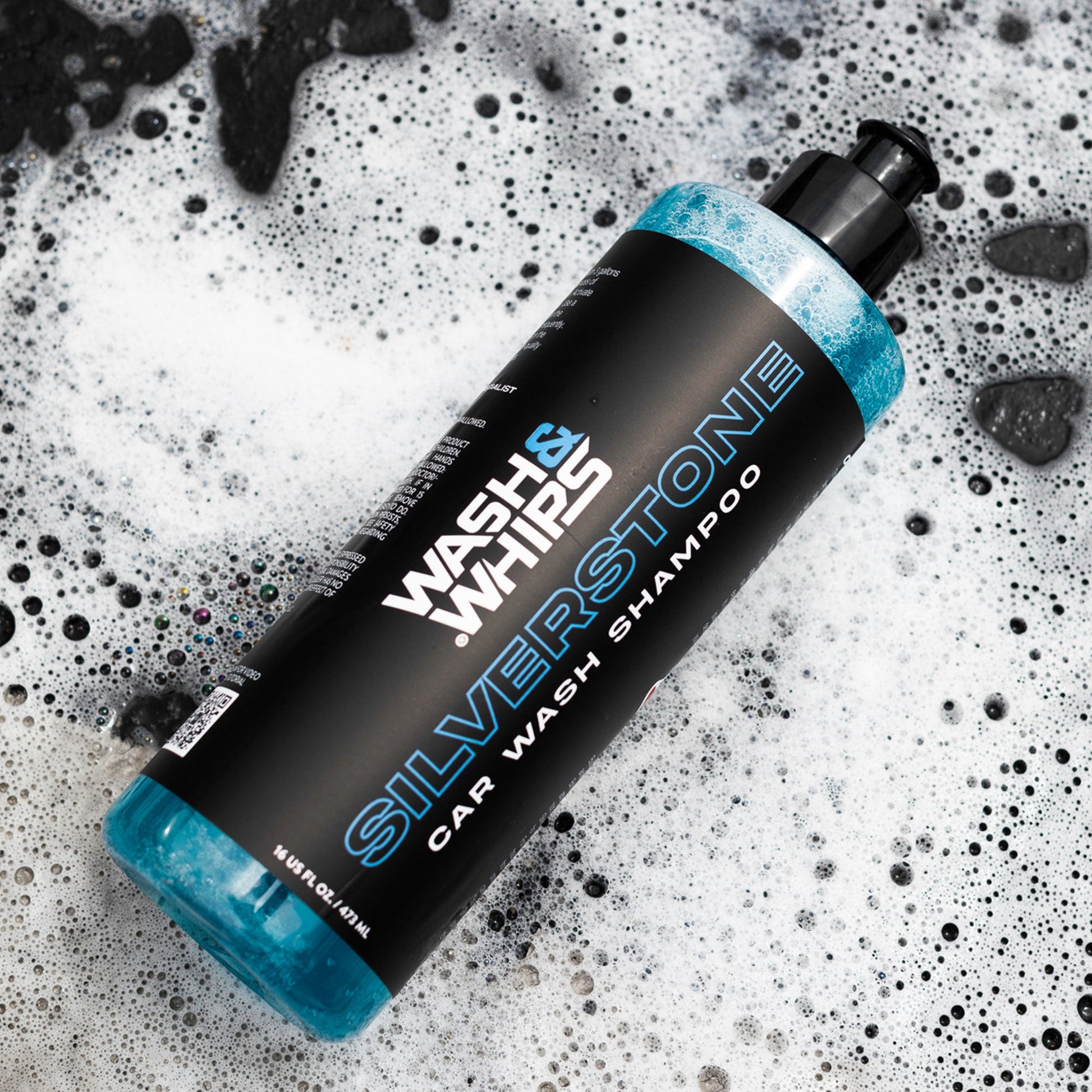 WASH & WHIPS Car Wash Kit - 3-Gallon Bucket with Particle Interceptor Trap, Shampoo, Chenille Mitt & Microfiber Soft Towel, 5pcs - Howling Moto