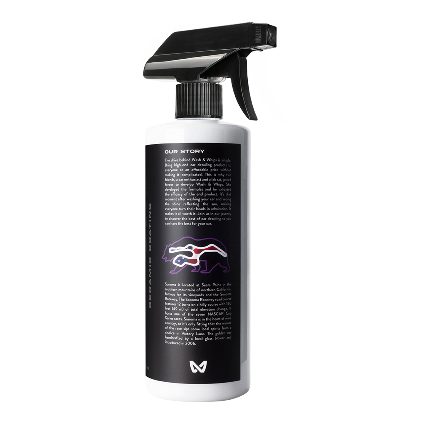 WASH&WHIPS Sonoma Ceramic Finishing Coating Spray - 9H - Howling Moto