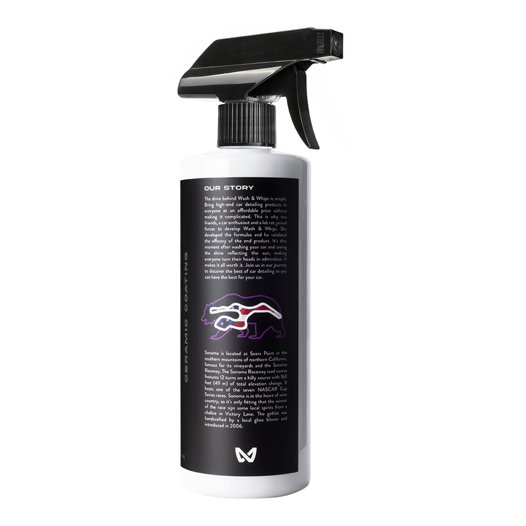 WASH&WHIPS Sonoma Ceramic Finishing Coating Spray - 9H - Howling Moto
