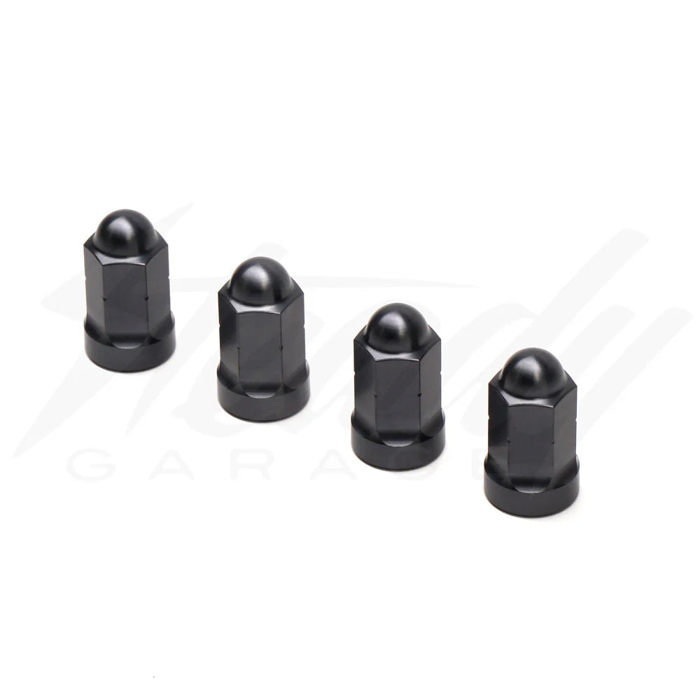 Chimera Engineering 7mm Aluminum Closed End (Acorn) Nuts - Honda Grom Monkey Z125 2022+ - Howling Moto