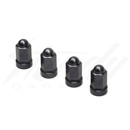 Chimera Engineering 7mm Aluminum Closed End (Acorn) Nuts - Honda Grom Monkey Z125 2022+ - Howling Moto