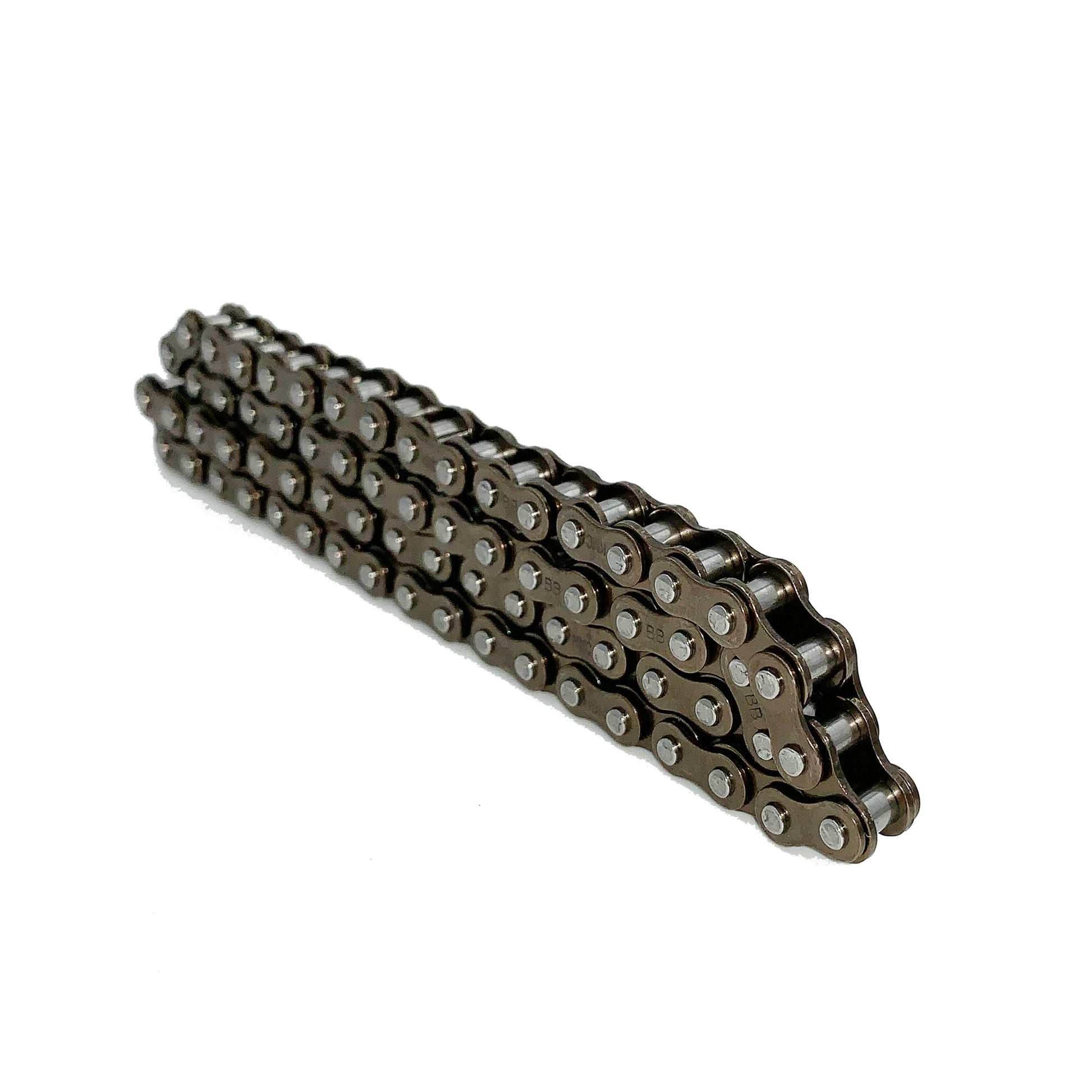eDirtyBike 219 Primary Drive Replacement Chain for Surron Light Bee LBX electric bike, showing the black chain on the bike's drive system.