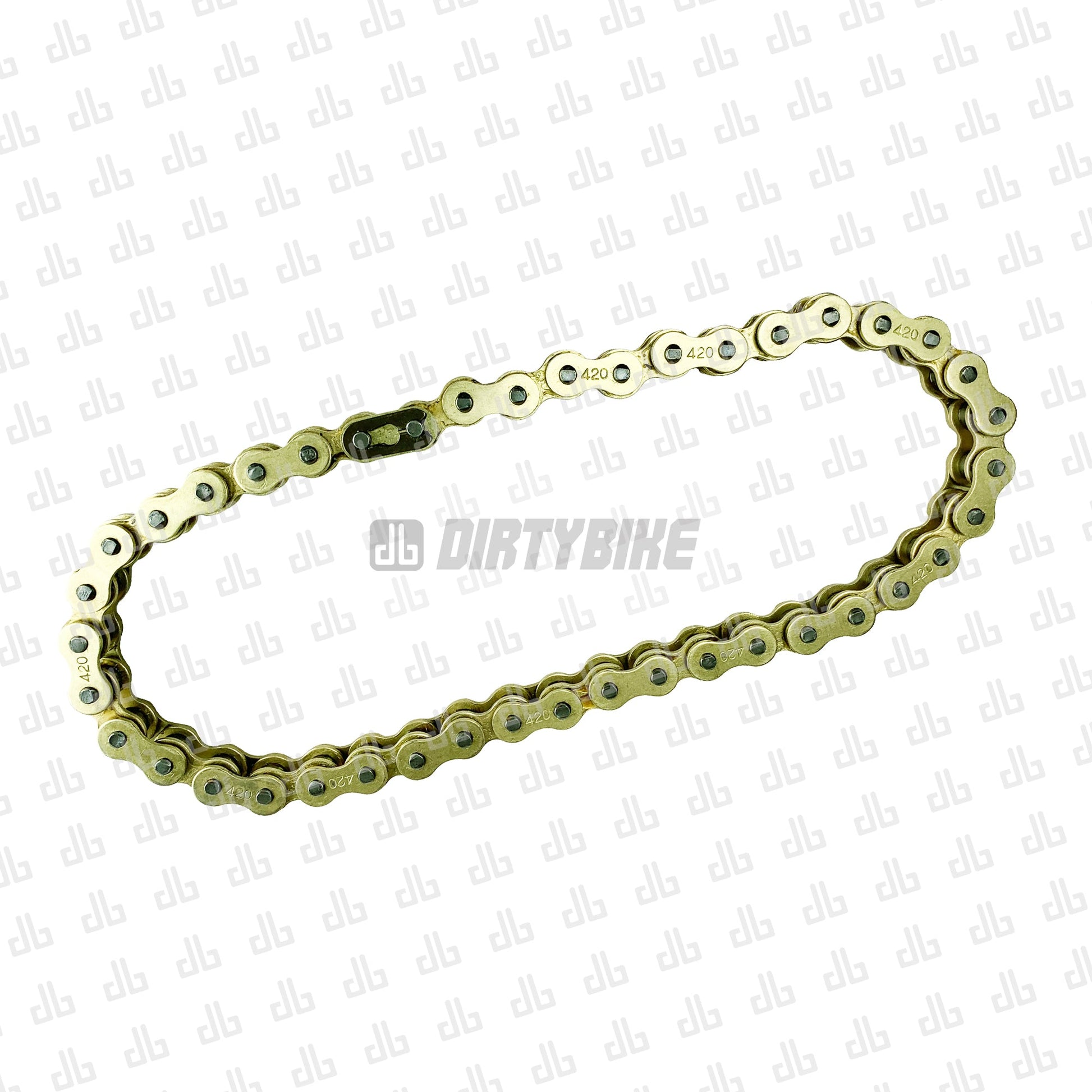 eDirtyBike 420 Primary Drive Sealed X-Ring Replacement Chain for Surron Light Bee LBX eRide Pro, durable chain drive component