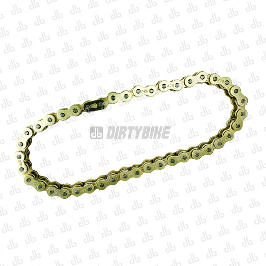 eDirtyBike 420 Primary Drive Sealed X-Ring Replacement Chain for Surron Light Bee LBX eRide Pro, durable chain drive component