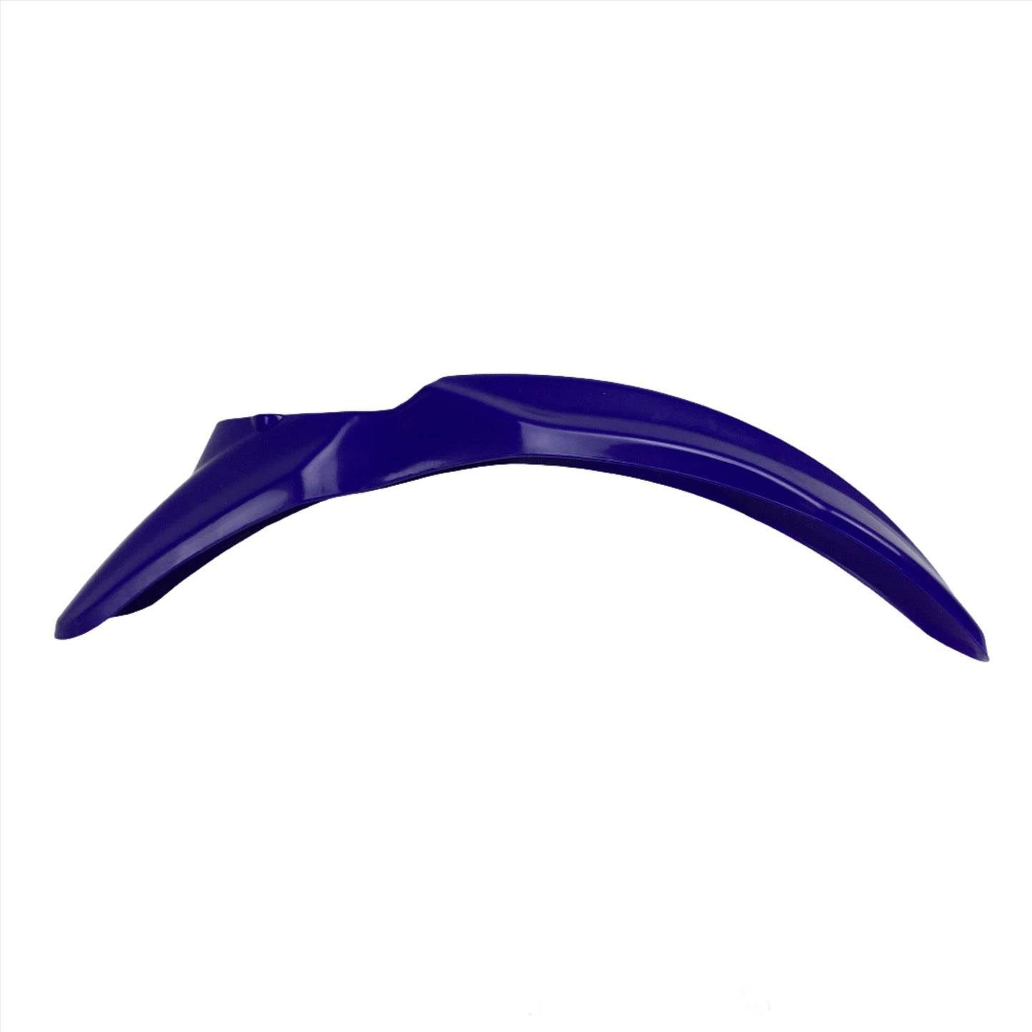 Blue front fender for Surron Light Bee, Talaria Sting MX3, MX4 from eDirtyBike, designed for off-road electric dirt bikes.