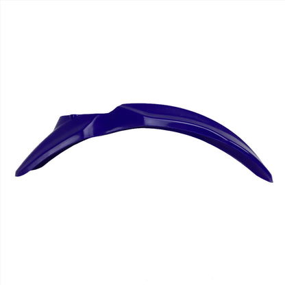 Blue front fender for Surron Light Bee, Talaria Sting MX3, MX4 from eDirtyBike, designed for off-road electric dirt bikes.