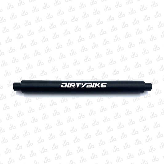 Black Surron Light Bee DB foot peg support brace by eDirtyBike, providing stability and support for the electric bike's foot pegs.