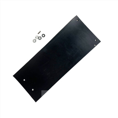 eDirtyBike Surron LBX mud guard shock protector with seat extension, lightweight dirt and mud flap for off-road riding.